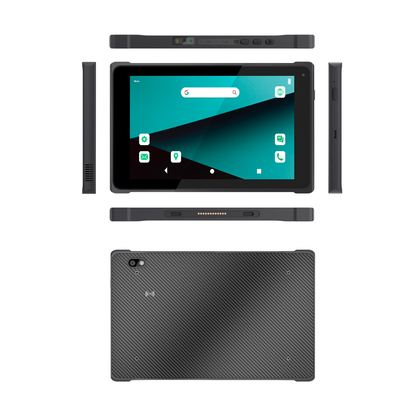 RT08, tablet robusta, tablet android, rugged tablet, industrial rugged tablet, tableta robusta android, logistica, industria, logistics tablet